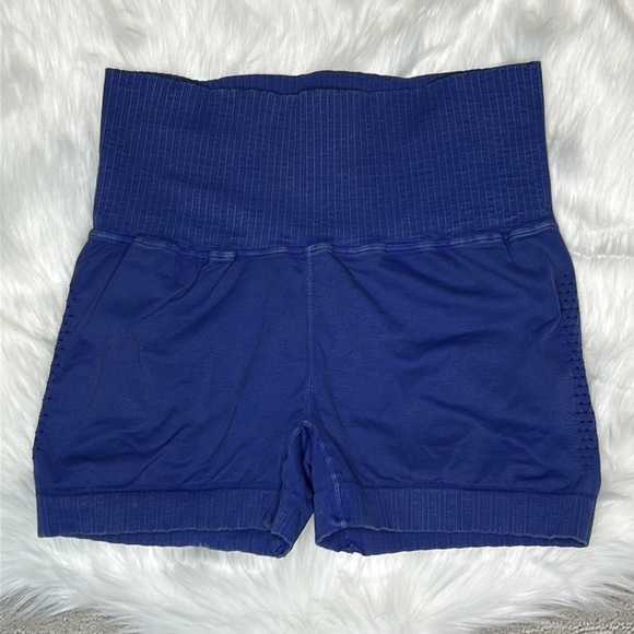FREE PEOPLE | NWOT Good Karma Running Shorts in Regal * - Picture 5 of 6